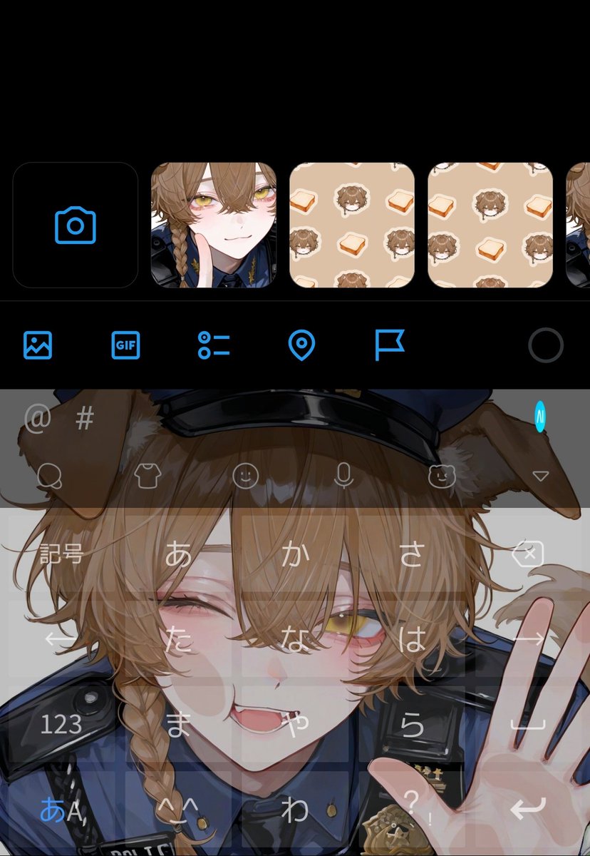 ららすけ tweet media