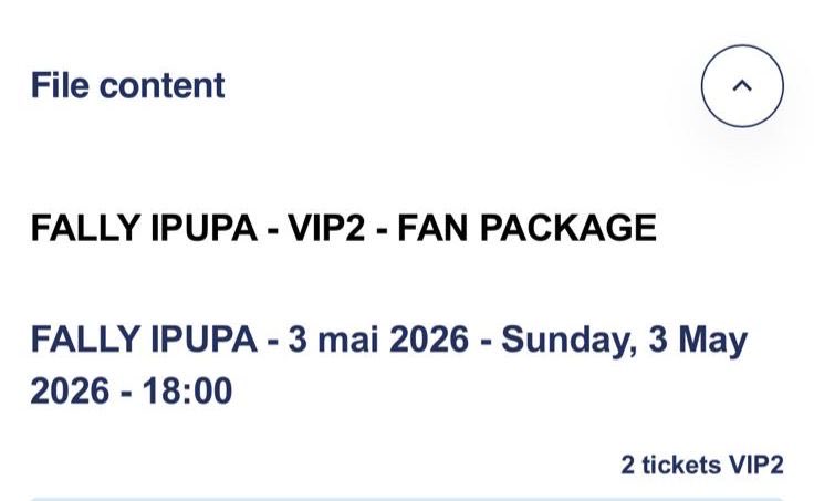 icicest237's tweet photo. @fallyipupa01 @StadeFrance 2 VIP disponible pour dimanche https://t.co/ht21LnmiXN