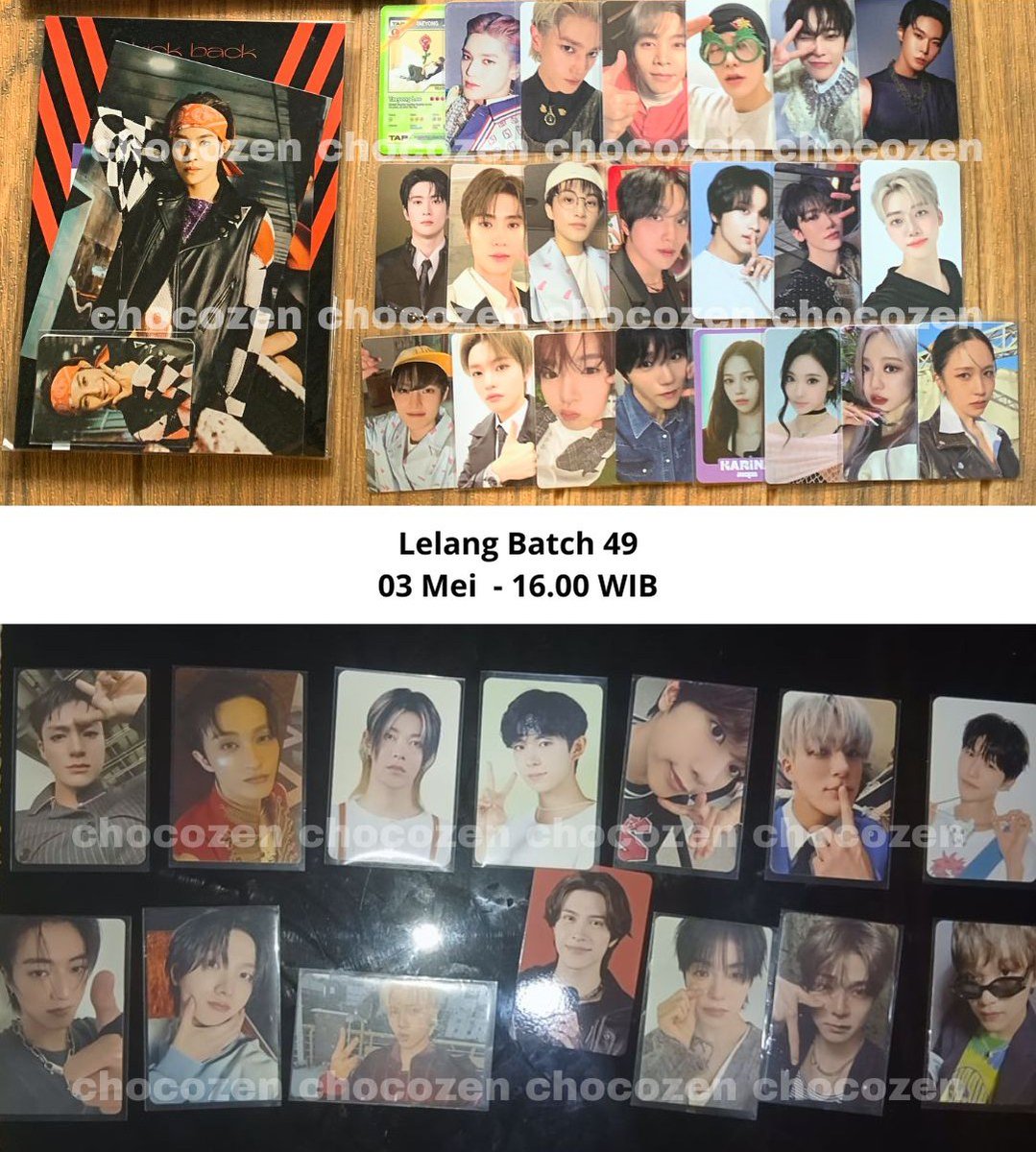 gobychocozen's tweet photo. wts // want to sell

lelang ready ina
grup wa: https://t.co/BlCJFD1C0X 

t. pc nct johnny taeyong yuta doyoung jaehyun mark hendery jeno haechan jaemin yangyang chenle yushi jaehee ryo sakuya karina ningning mina twice treasure haruto junghwan jaehyuk asahi boynextdoor sungho https://t.co/YnyoVt1OZh