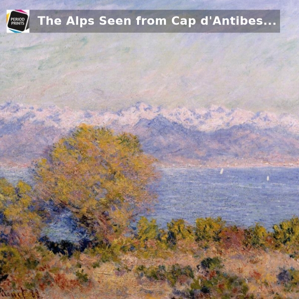 PeriodPrints's tweet image. Transform your space with "The Alps Seen from Cap d'Antibes" by Claude Monet. Available in various sizes and frame options. Fast shipping and a 30-day money-back guarantee! 🌍🖼️ Prices start at £34.99. Check it out: shortlink.store/4u--cu9aofz_ #Poster #print-size-options