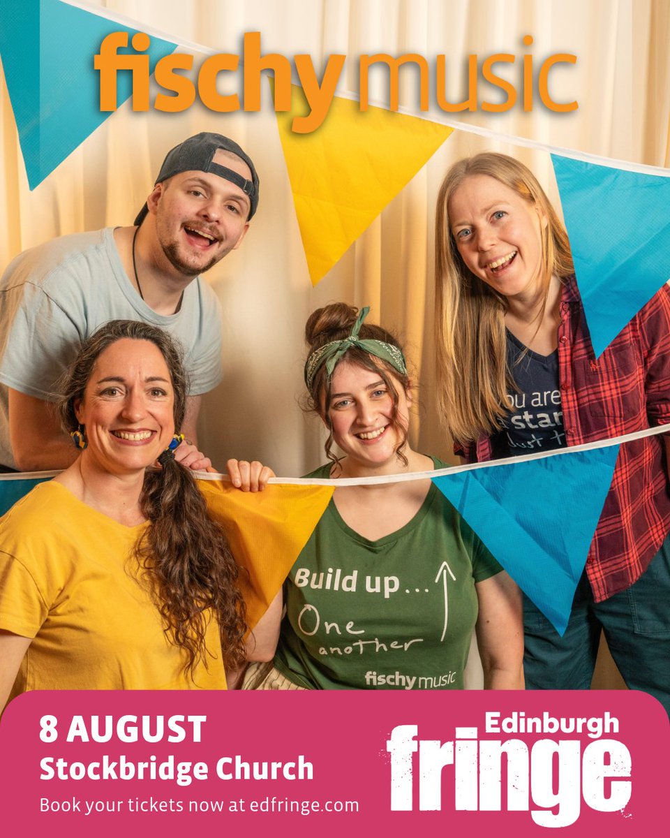 FischyMusic's tweet image. Guess what? We’re back at the Edinburgh Fringe this year and we’d love you to join us! 

Gather your family and friends and book now for our 2 feel‑good family-friendly concerts, and Choir Workshop (limited spaces):
edfinge.com 

#edfringe
#familyconcert
#livemusic