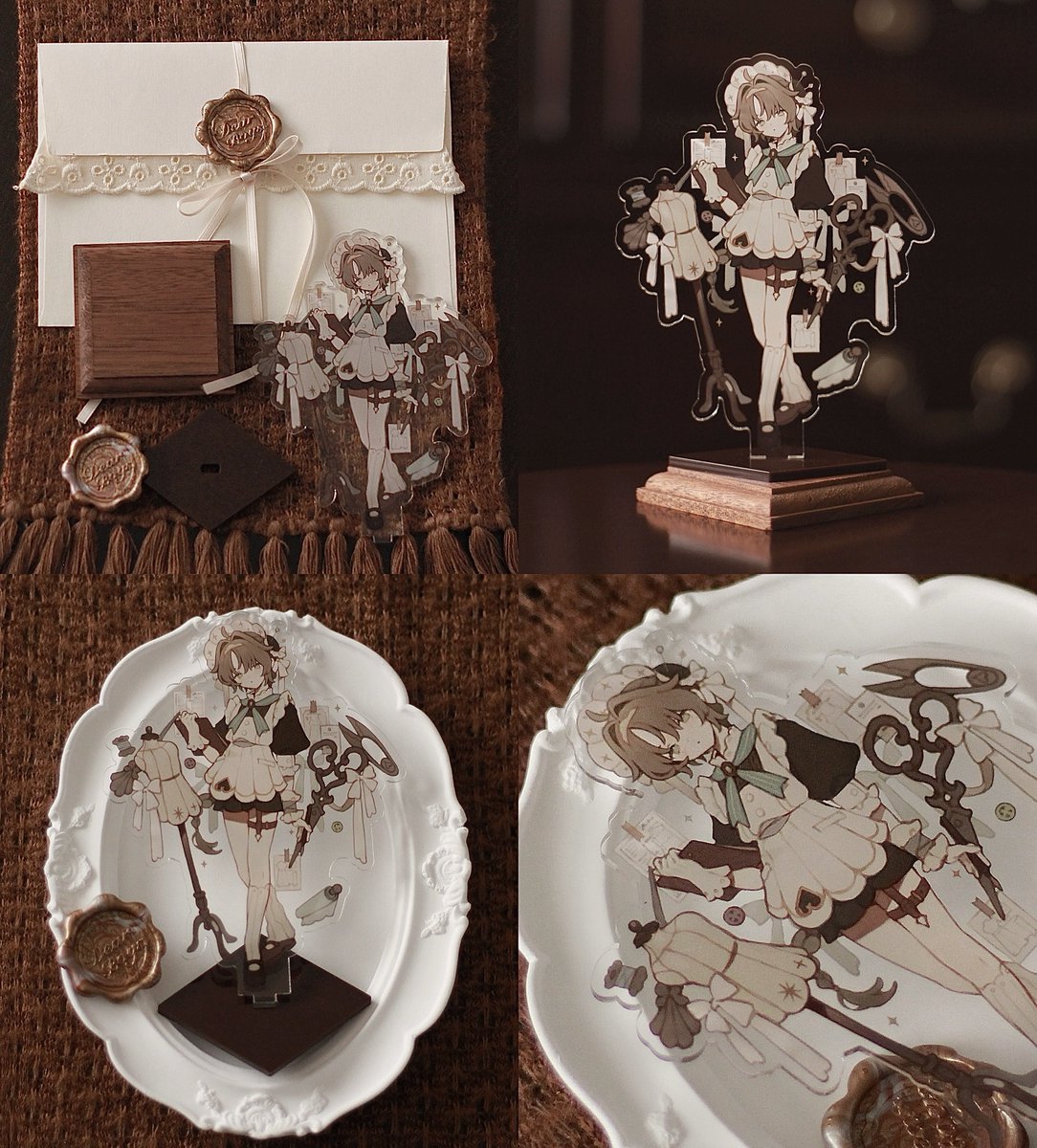 🪡𝑆ℎ𝑜𝑝 𝑁𝑒𝑤𝑠🧵

仕立て屋をイメージしたアクリルスタンドを販売

5/3 (Sun.) 20:00～
🛒 dearboys.booth.pm/items/8266236