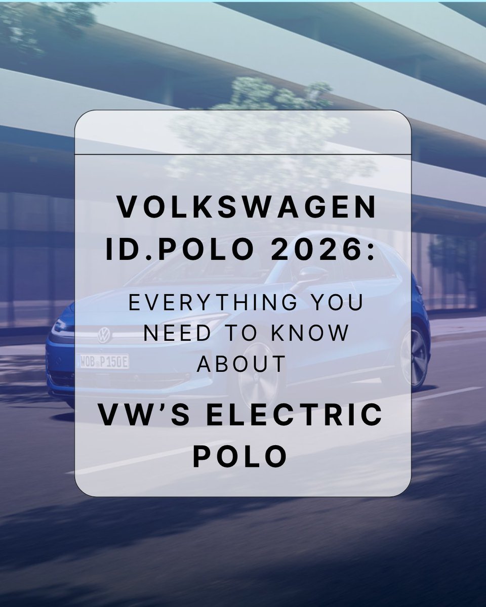PulmanGroup's tweet image. The future of the Polo is electric ⚡

Discover everything you need to know about the Volkswagen ID. Polo 2026—combining everyday practicality with innovative electric performance.

Find out more: ow.ly/mcpj50YT8Gs

#IDPolo #Volkswagen #EV