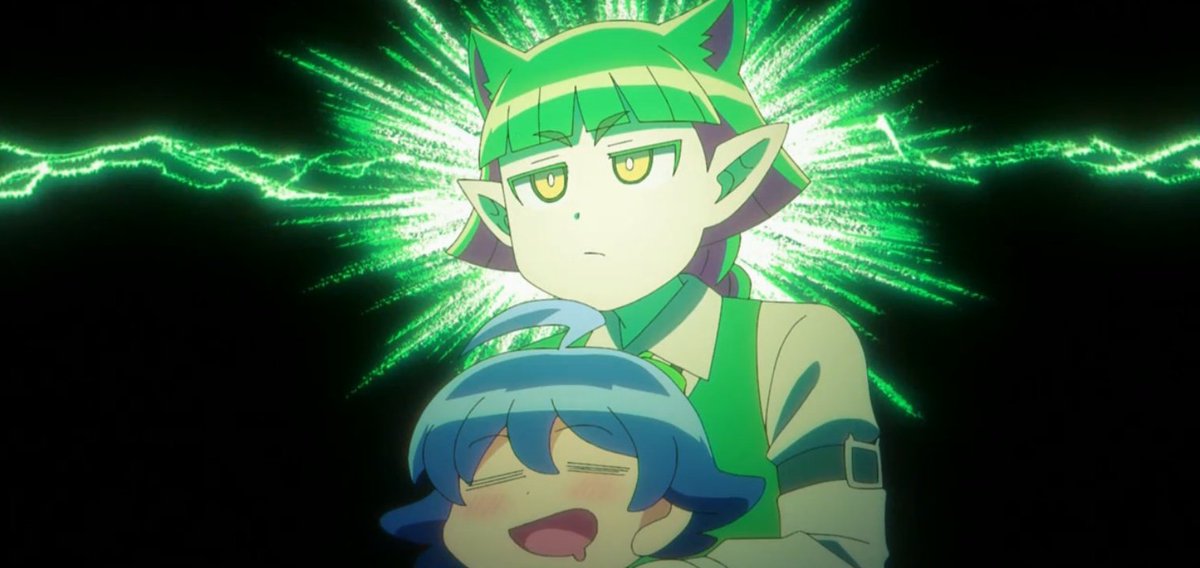 Devi_Mairuma's tweet photo. Silly moments between Iruma and Opera for this episode.

#mairumaEP5 https://t.co/2homoZDns3