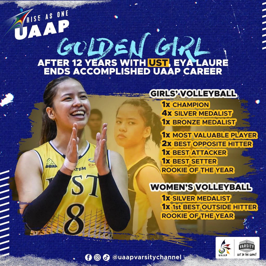 jUSTigers_4223's tweet photo. Maraming salamat Eya and Detdet!!! 

Sana mahalin din ng mga current and susunod na tigresa ang UST, kung papano niyo ito minahal. True. 

#UAAPSeason88 https://t.co/93nQ8HFHQ0