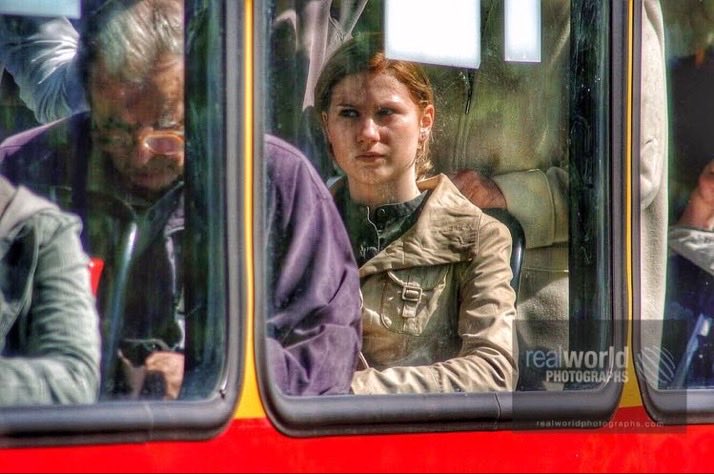 RealWorldImage's tweet image. Locals ride a bus in Warsaw, Poland. Gary Moore photo. Real World Photographs. #streetphotography  #Poland #Warsaw  #Nikon #Grok #Europe #transportation  #bus #women #travel  #garymoorephotography #realworldphotographs