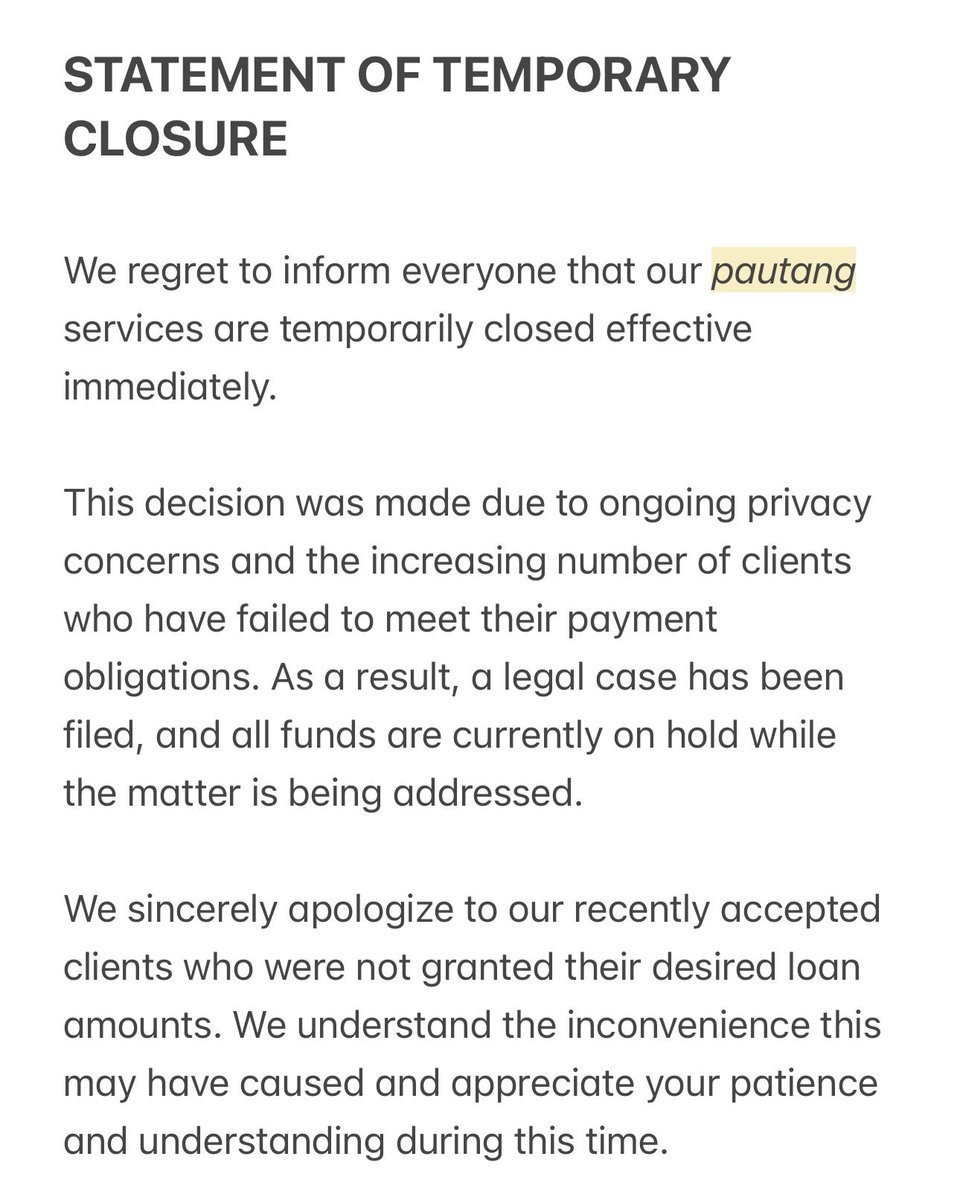 CLIENT😸| HELP | Pautang Service tweet media