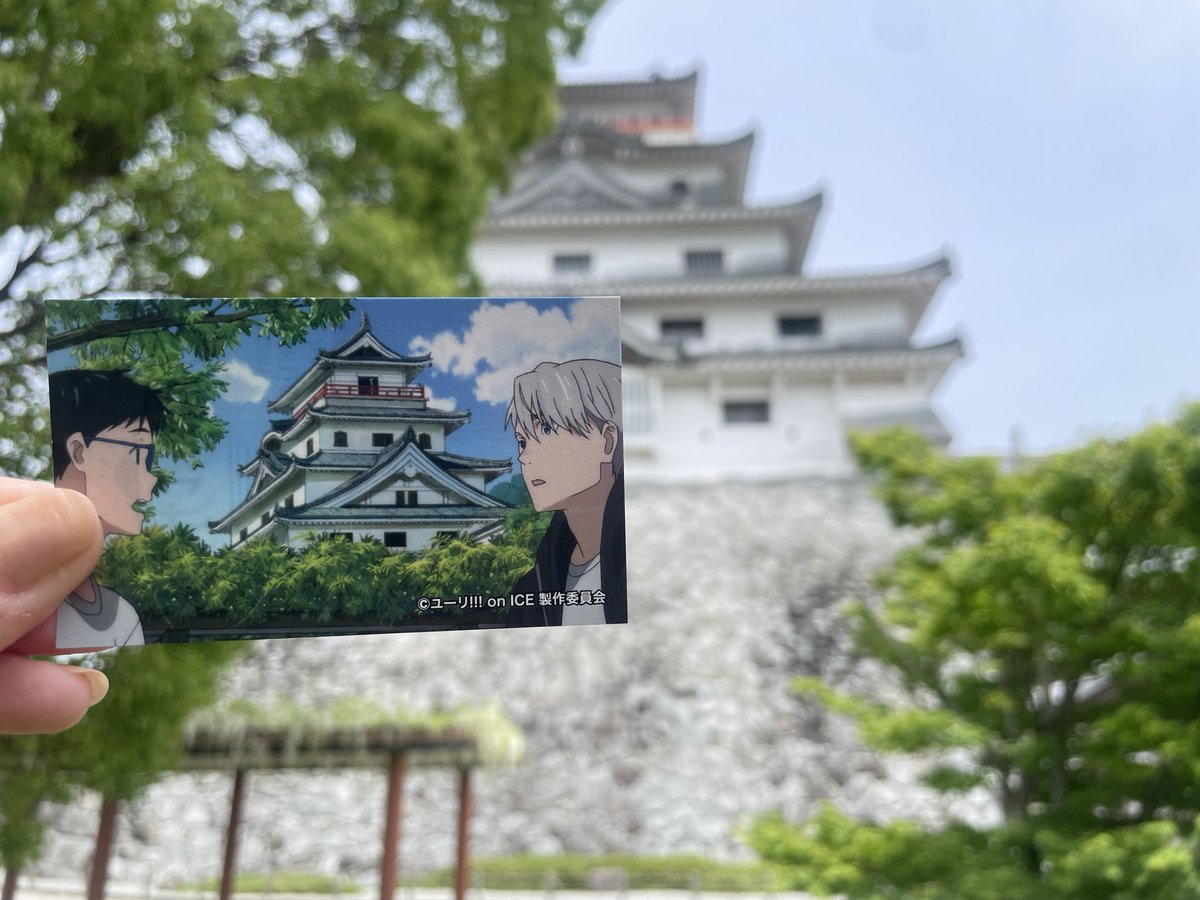 cc_lhm9's tweet photo. 朝思い立って唐津行ってきた（笑）無事にYOIの観光カードもゲット🥰貰ったカードで聖地巡礼したけど無理矢理感半端ない🤣カツ丼も安定の美味しさだった〜絶対絶対また行きたい！！！ https://t.co/dyzCTKmzE6