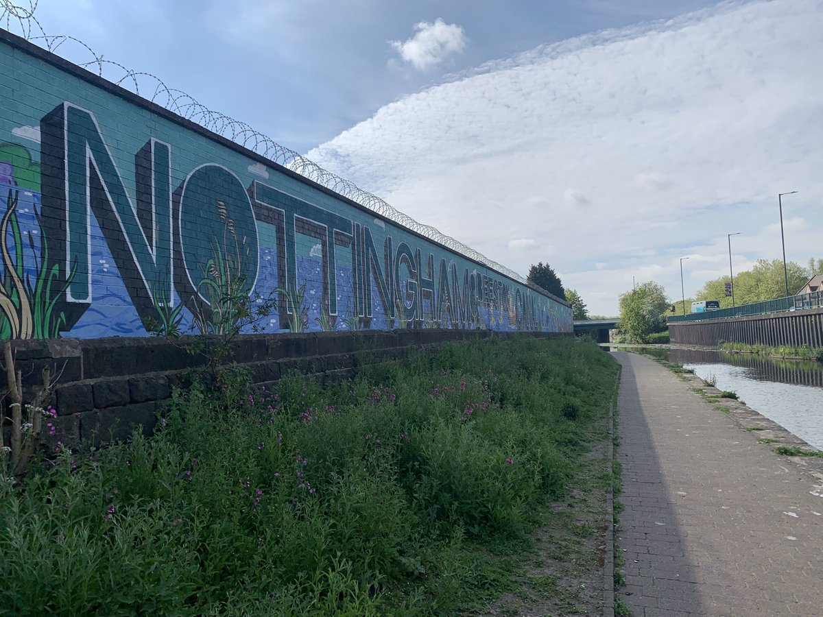 tompolkey's tweet image. A wonderful walk on a glorious morning day along the Nottingham Beeston Canal #canals #nottingham #walking #reflection #photography