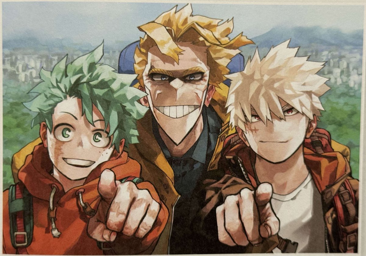 Wait so if the one shot is getting animated there’s a chance that bkdk + all might hiking will get animated too omfggjsgdjahdjvj god yes please