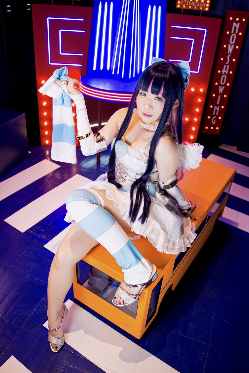 sama_nyao's tweet photo. cosplay 🩵🪽
Panty and Stocking with Garterbelt
Anarchy Stocking

📸@vannbu_
#まいにちにゃおさま https://t.co/NtfYGevp5k
