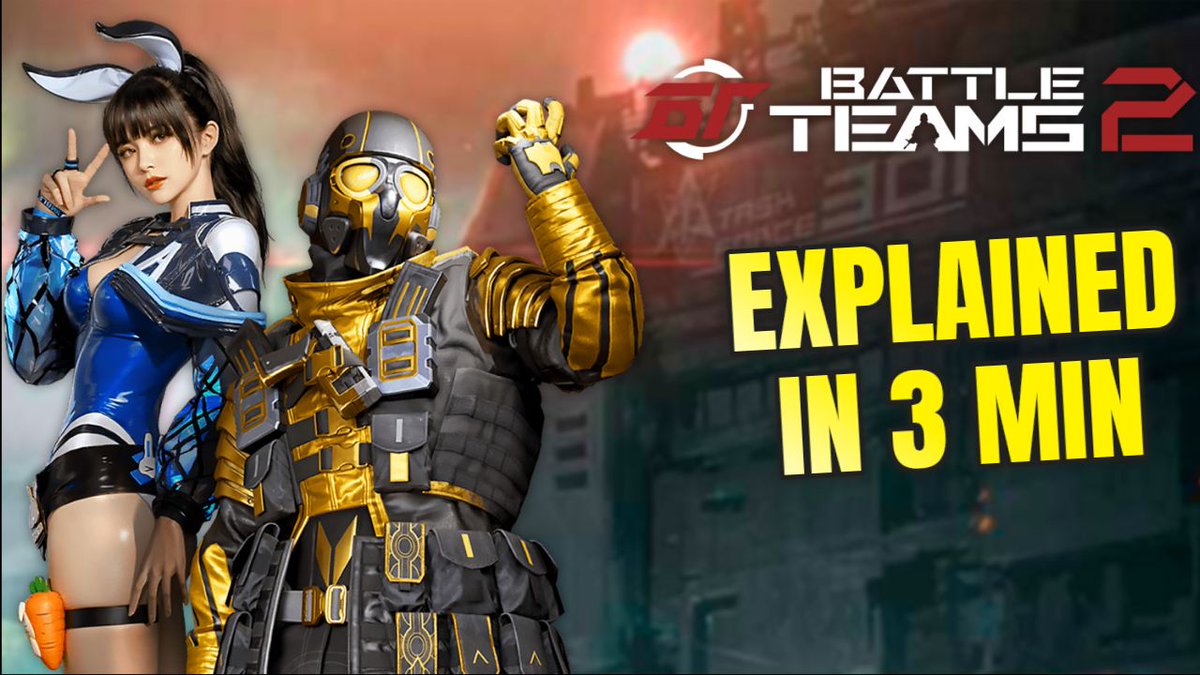 40splishsplash's tweet image. Today I'm playing Battle Teams 2, a free to play Chinese fps game that was released on Steam in 2024. Let's dive into it and talk about it for 3 minutes!
youtu.be/Jwc7l8V5P4c
#battleteams2 #fps #shooter #freetoplay @40splishsplash