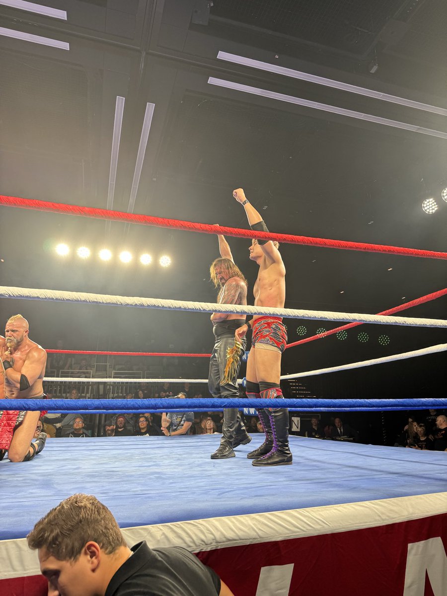 A_L_W_podcast's tweet image. The Titans of Calamity @Jack_Talos &amp;amp; @ayabe_ren are one of the best tag teams in professional wrestling today. 

@nwa @WatchComet 
#NWAPowerrr #CrockettCup