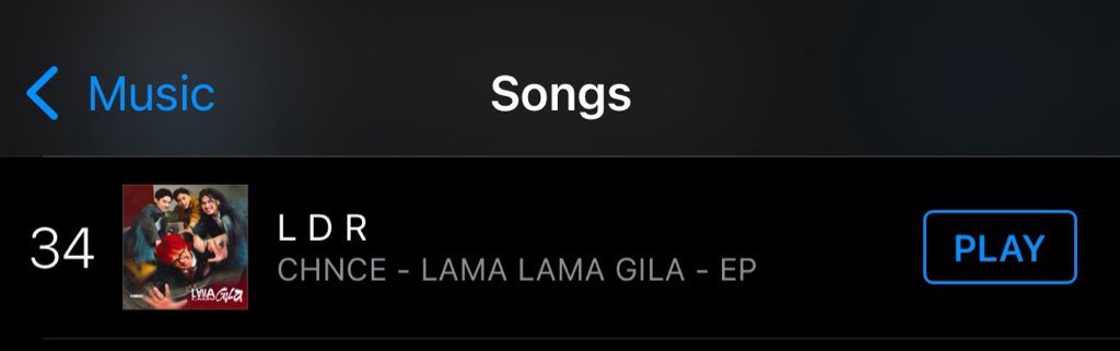 chances_zone's tweet photo. L D R NAIK LAGI!!!

L D R NOW AT #34 ON ITUNES CHARTS!!!

LET’S GOOO TOP 10!!!✨✨✨

#LAMALAMAGILA #CHNCE https://t.co/HLLYorCzeG