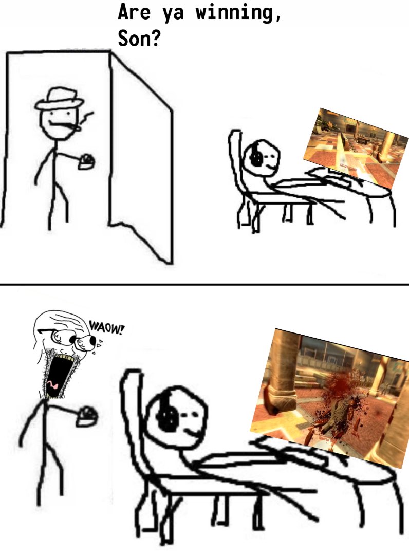 Wasteland_Memes's tweet photo. Parenting win 🏆 https://t.co/2o0WYOf0Hd