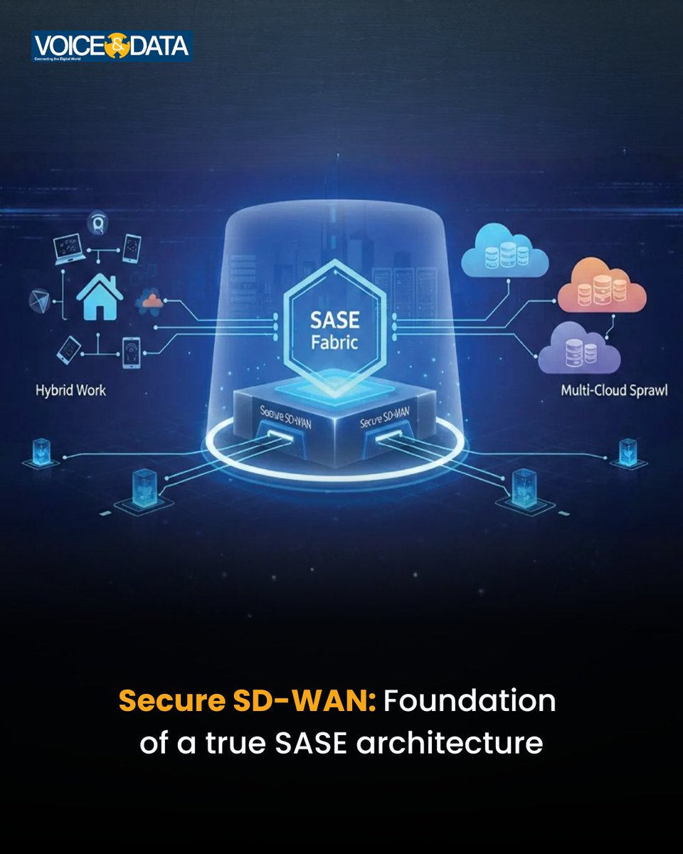 voicendata_'s tweet image. Secure SD-WAN is evolving as the core layer in SASE architectures, combining networking and security to support performance and access across distributed systems.

Read this report by Vivek Srivastava: voicendata.com/security/secur…

#voicendata #security #SDwan
