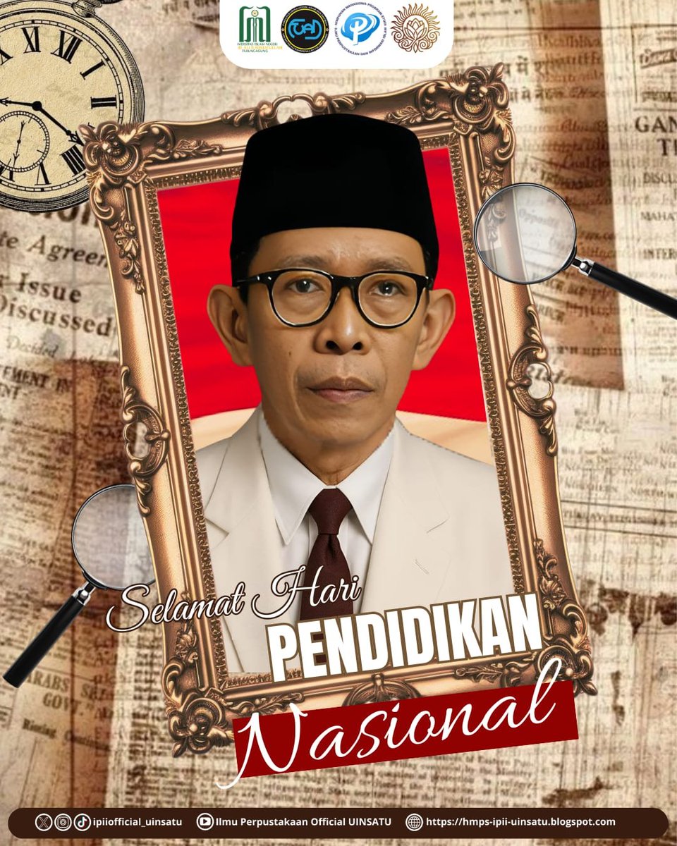 ipiiofficial's tweet photo. [SELAMAT HARI PENDIDIKAN NASIONAL 2026]

Hari Pendidikan Nasional 📚

Momentum untuk merefleksikan bahwa pendidikan bukan sekadar proses memperoleh pengetahuan, tetapi juga membentuk karakter, cara berpikir, dan tanggung jawab sebagai generasi penerus bangsa.🇮🇩✊🏻 https://t.co/AiHlxjZhAt