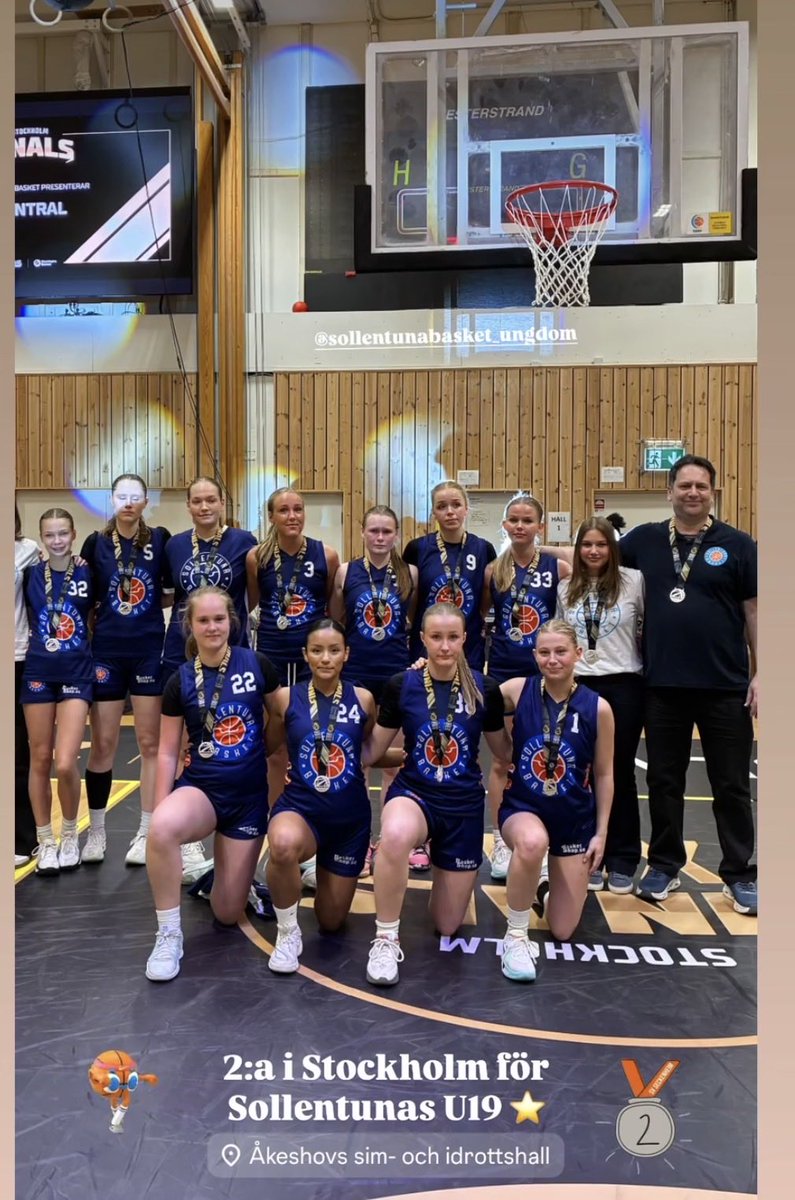 Corneliaefzx's tweet photo. Played in the Stockholm Finals yesterday — unfortunately we came up just short and finished in 2nd place.

Grateful to have been named MVP of the game.
Stats: 14 points, 6 assists, 3 steals.

Proud of the team and the fight we showed all the way through. We’ll come back stronger. https://t.co/iMiJQU1WEq
