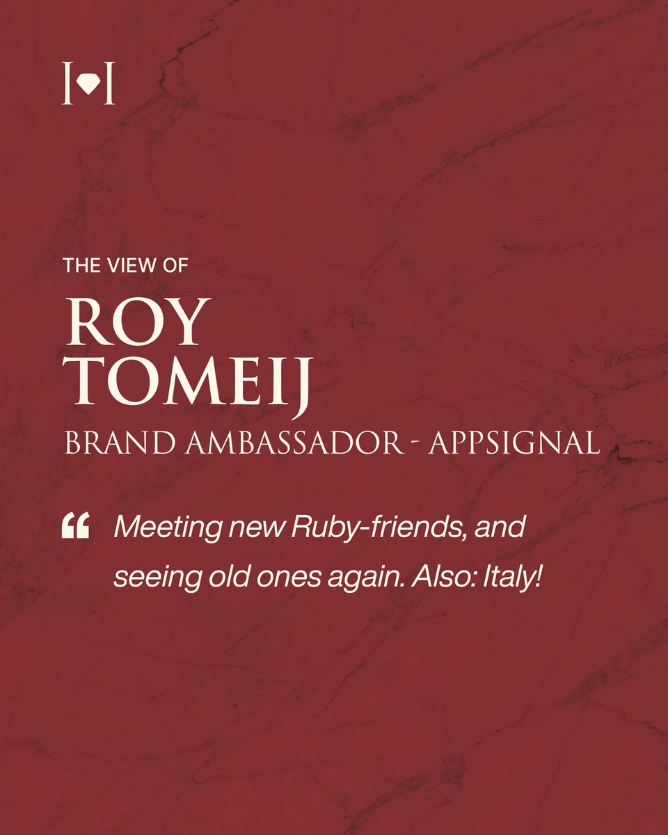Rubycon Italy tweet media