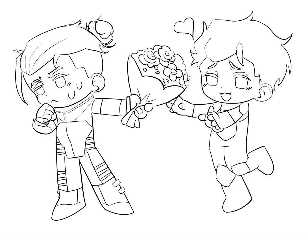 koifischh_z's tweet photo. #markrex/#rexmark wip https://t.co/JtIt2bV7JG