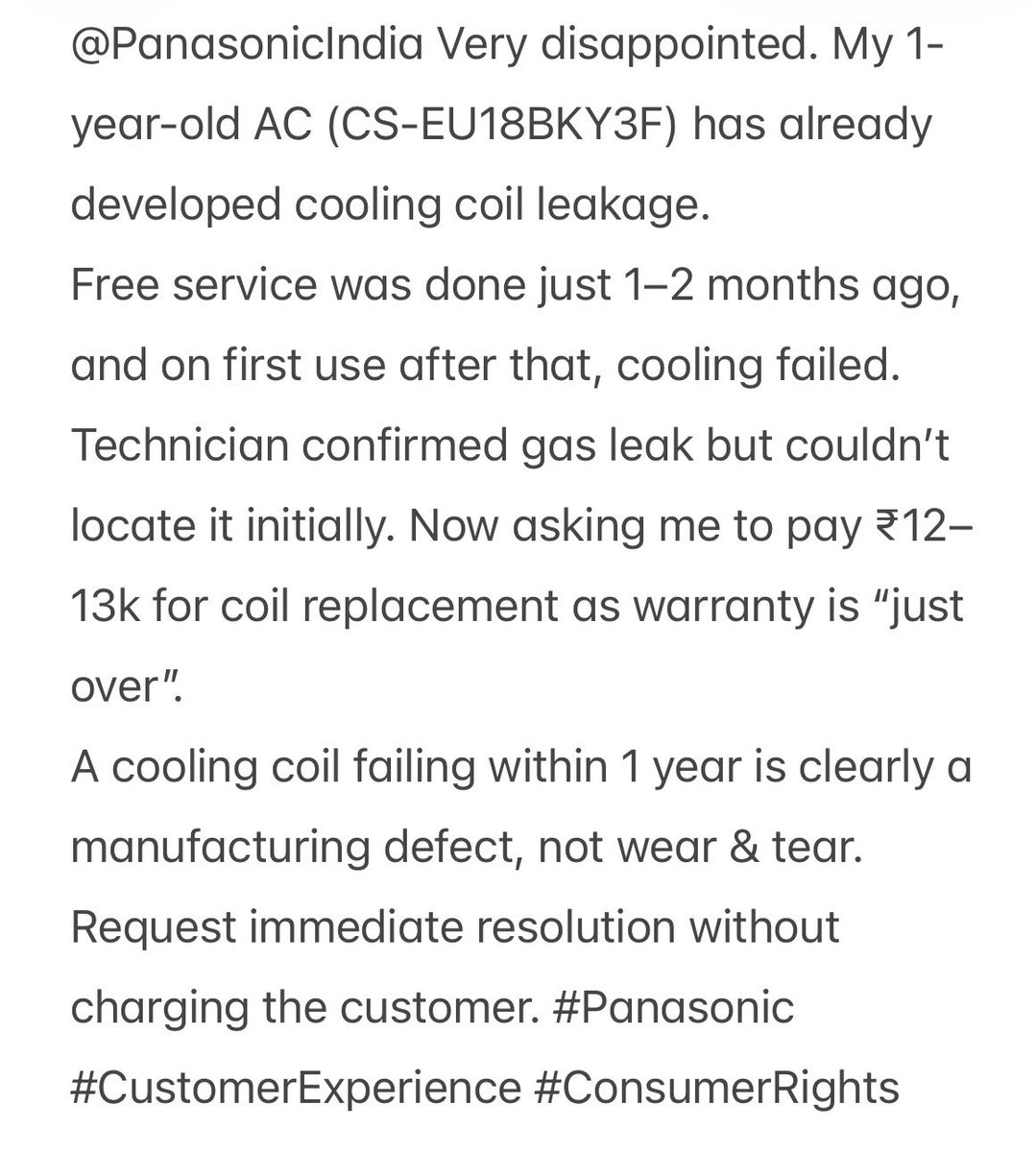 shaify7's tweet image. @panasonic @PanasonicIndia @PanasonicInNews #customer #support
#customersupport #panasonic