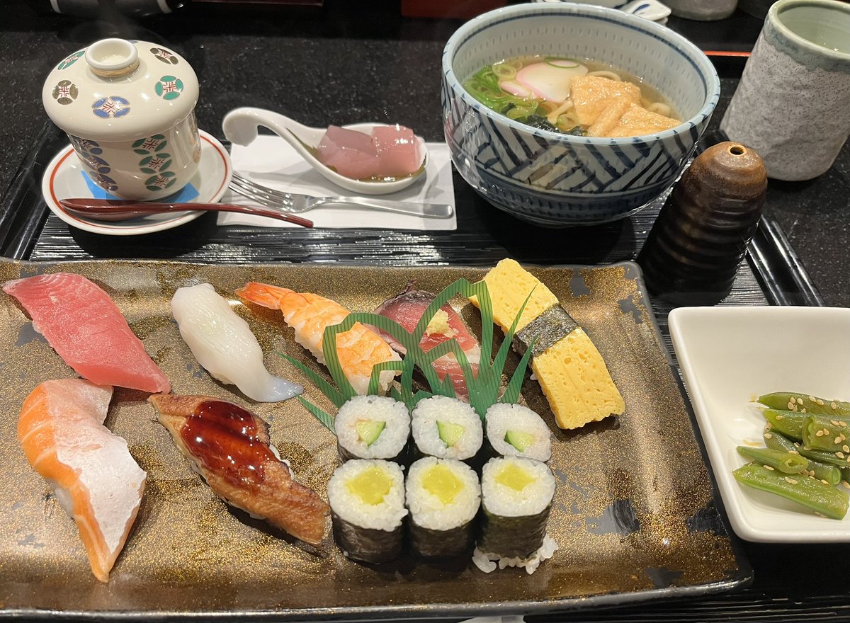 maromaryo's tweet photo. お寿司ランチ https://t.co/8WrhAFTvqj