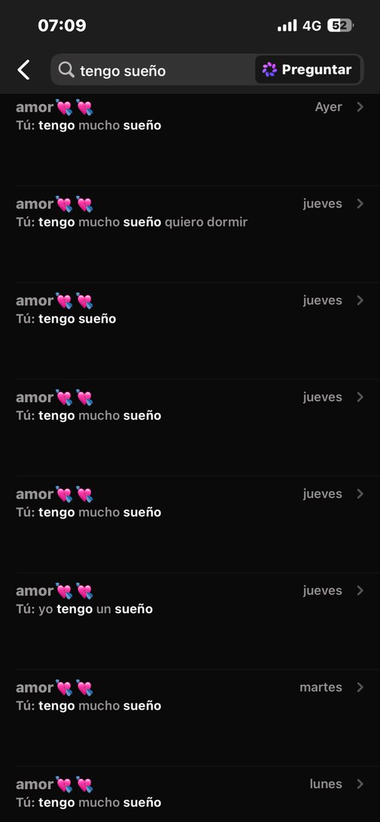 esta piba no me debe soportar mas