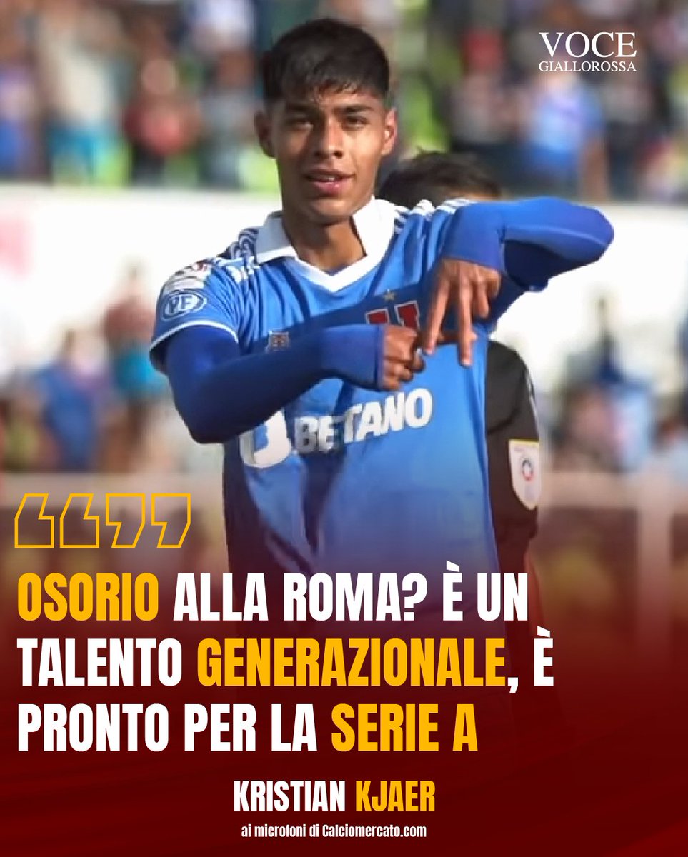 VoceGiallorossa's tweet image. 🗣️Midtjylland, parla il DT Kjaer: "Osorio alla Roma? È pronto per la Serie A"

#ASRoma #Midtylland #Calciomercato #CalciomercatoRoma #footballnews 

vocegiallorossa.it/calciomercato/…