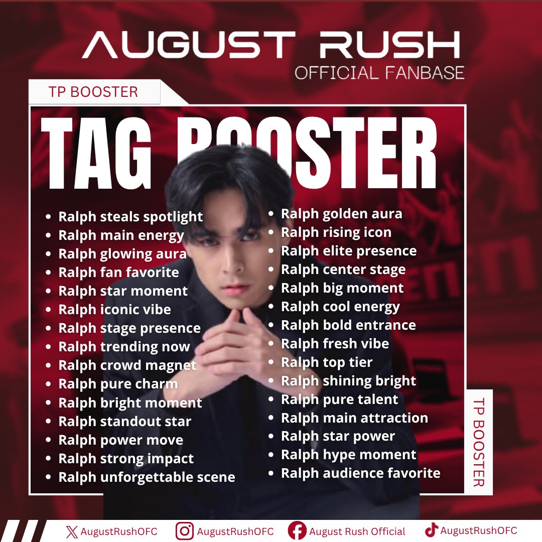 AUGUST RUSH TRENDSETTER tweet media