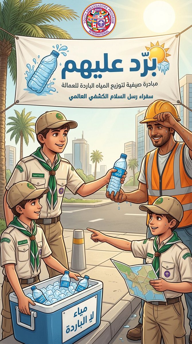 المفوض الكشفي علي العبندي tweet media