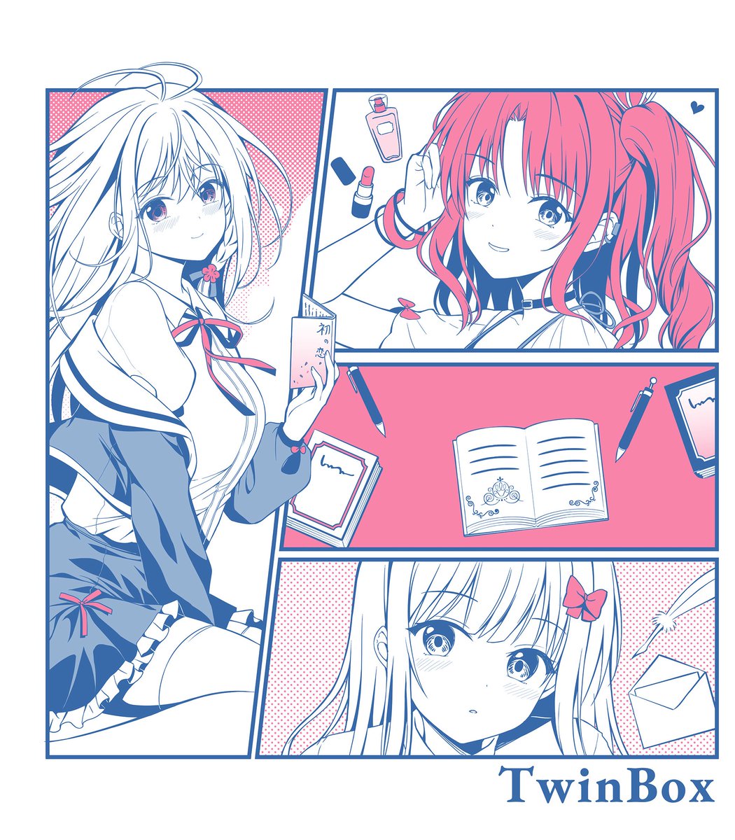 🎀5月4日 文学フリマ東京42お品書き🎀
南2ホール【E-89・90】
Iwanami Ryou&TwinBox
今回は合同スペースです

新刊、グッズを作りました。
当日はよろしくお願いいたします 