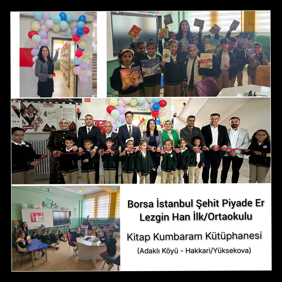 KovanGonul's tweet photo. 22.KÜTÜPHANE
#kitapkumbaram Sosyal Sorumluluk Projesi - İyilik Hareketi

@tcmeb @il_mem_45 @sehzadelermem @manisasehitler https://t.co/Gl9mIOC7nE