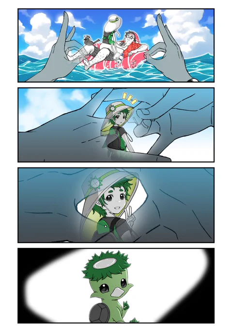 『ゴーストギア🌊🦈🦈🍽️』(1/5)
  ～海に捕らわれた幽霊～

#狐の窓_ゆるっと怪異 
