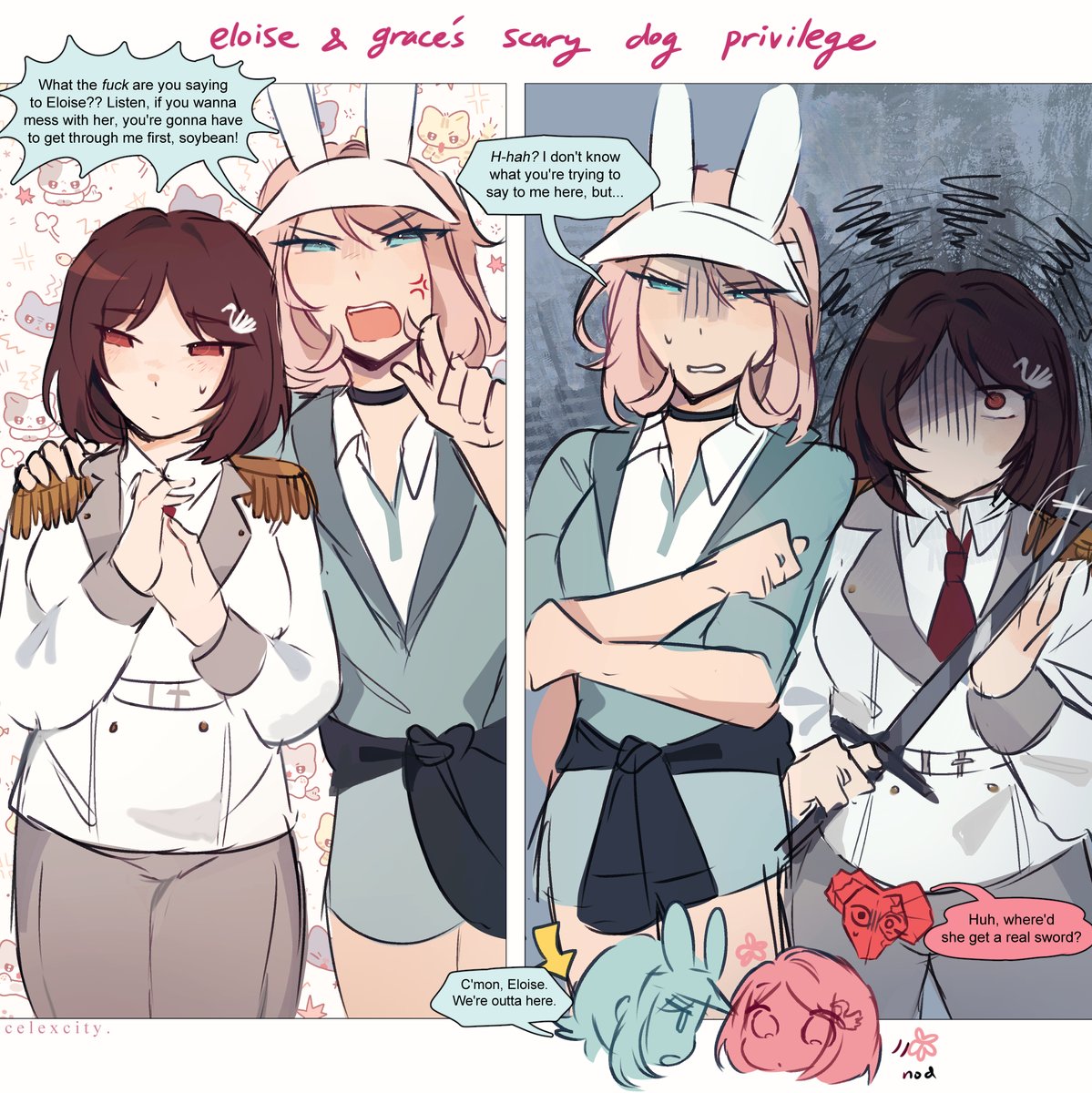 celexcity's tweet photo. [ #ProjectEdensGarden ] graceloise 🐇🦢 https://t.co/X86ZwC0A8q