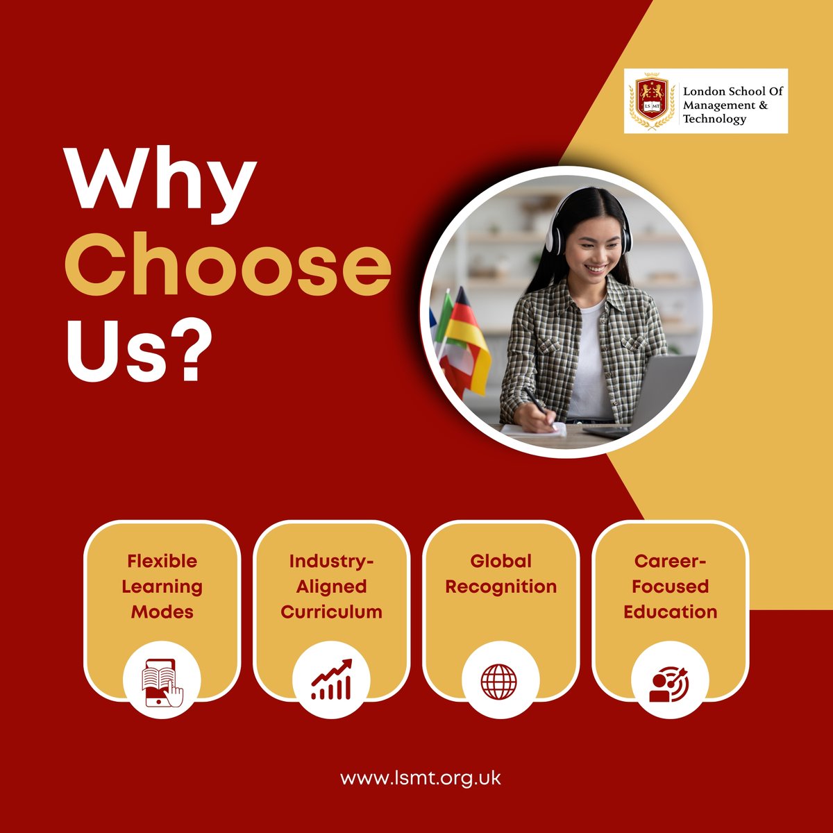 London School of Management & Technology tweet media