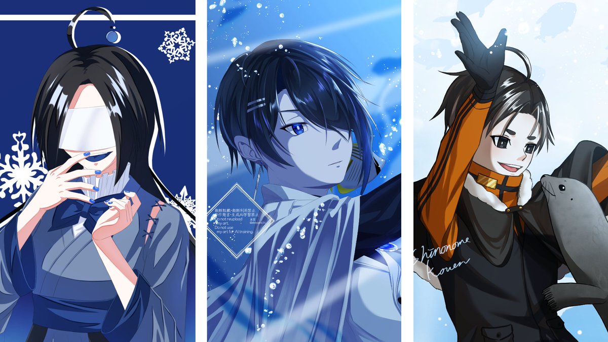 #相互さんの相互さんと繋がりたい
#GWの創作クラスタフォロー祭　
#自創作に狂っている人間と繋がりたい
凄く顔がいい人たちがいます！！
あと青とか海とかが好きです！
♻️中心に❤も基本全反応巡回、お話し合いそうな方無言フォローで失礼します！
よろしくお願いします！！