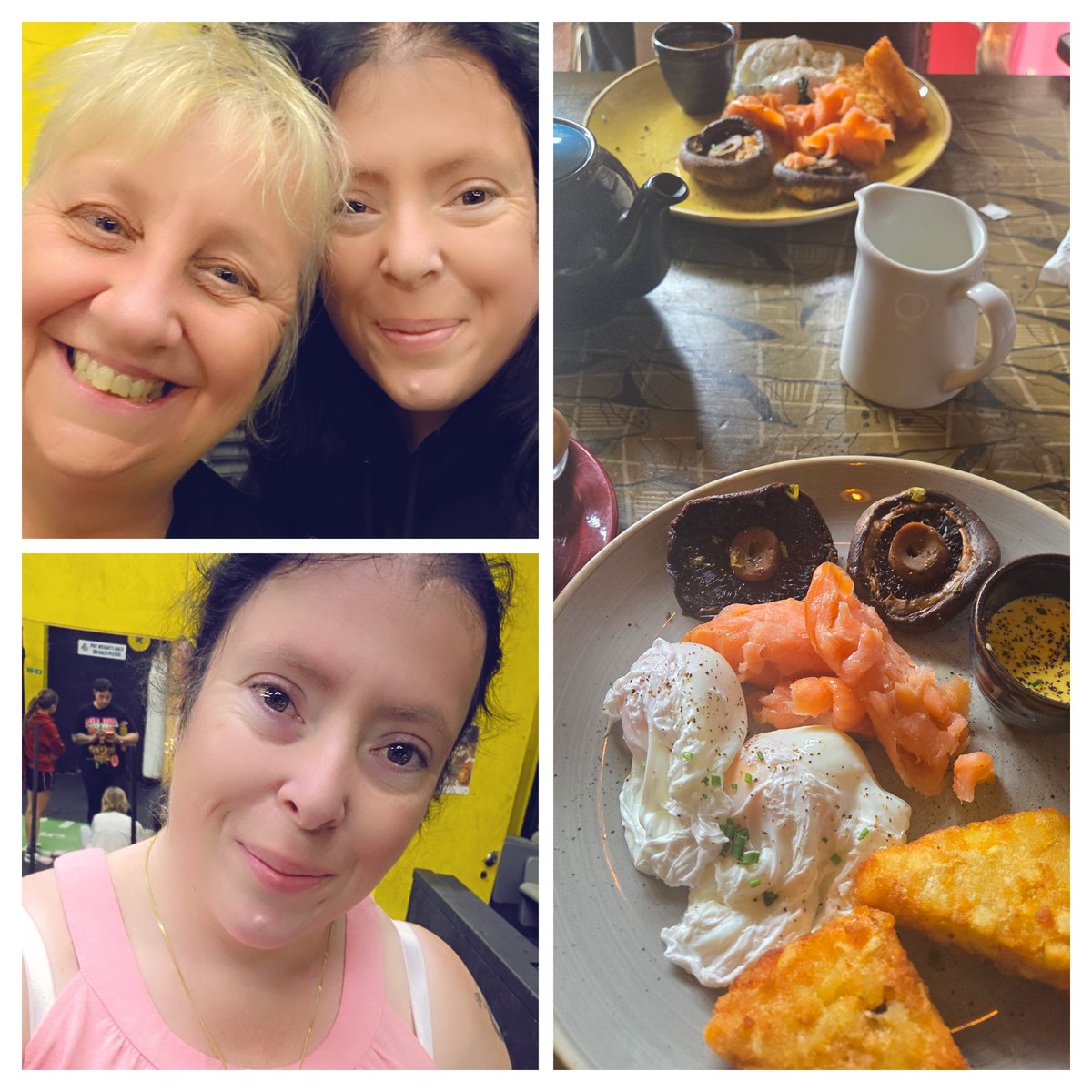 Leigh19871's tweet image. When your PT gives you a shout out infront of all the gym Queens for everything I'm going through &amp;amp; still showing up 🥰 Then breakfast with my girl, now to have my nail gel taken off ready for my operation, can't wait to rebook &amp;amp; fresh set on 😊 #Strength #Determination #Growth