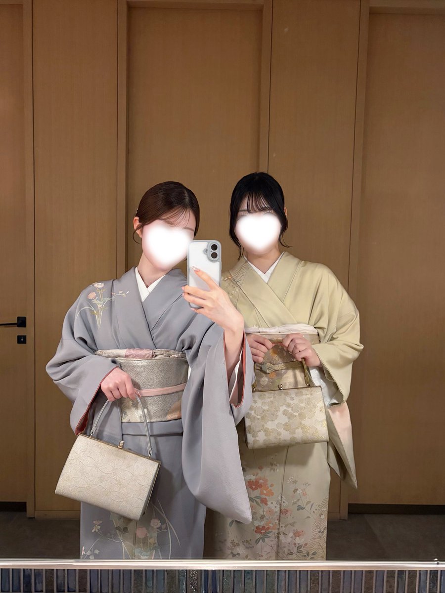 ss1105yuch's tweet photo. 念願の訪問着アフヌン🤍👘
お互い大人になったね✨

📍ROKU KYOTO https://t.co/r3updMiyNk