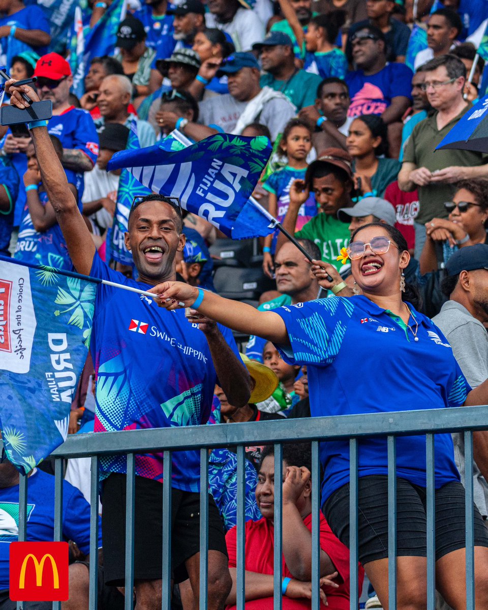 Fijian_Drua's tweet photo. Vinaka Vakalevu Ba 🥺🫶🏽

Thank you to all the fans that turned up today to support the boys. Appreciate you all 🤍🇫🇯.

We’ll see you again next year ⛵️

#BaTohBaHai https://t.co/hZGMmQ263b