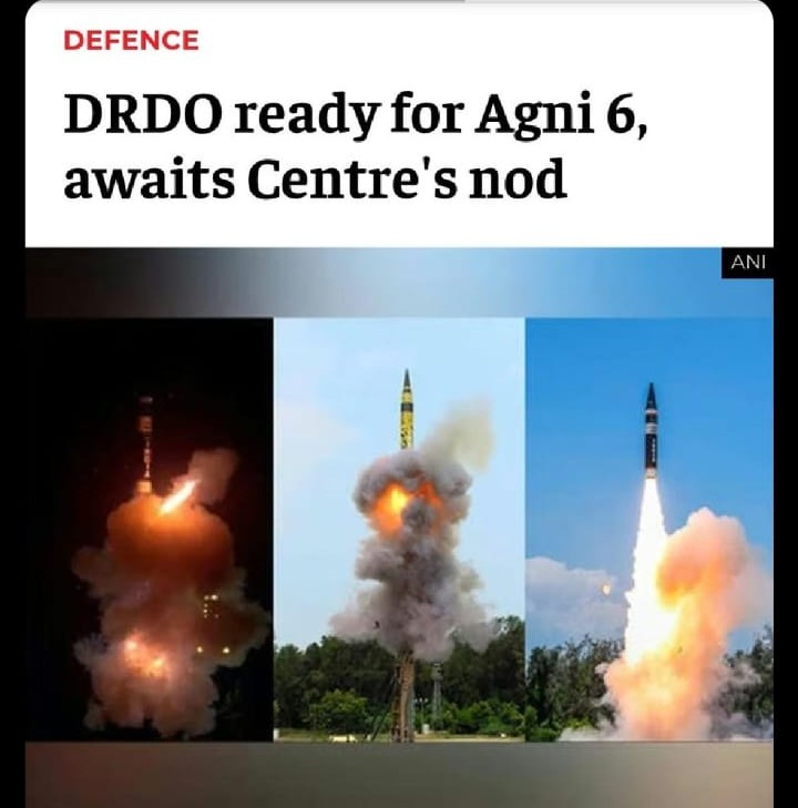 OnzilaAzizCISSS's tweet photo. 1/DRDO Chairman’s recent comments about testing the nuclear-capable ICBM Agni-VI—with a range of up to 12,000 km and MIRV capability—should be a wake-up call for the world. #hellhole #goodactor @DNIGabbard @CFR_org https://t.co/vVlcamRcML