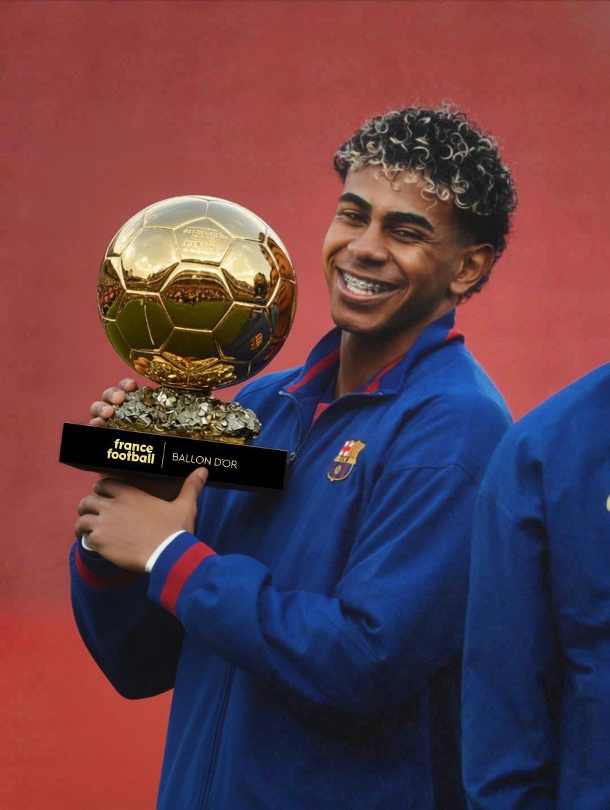 rapzthecreator's tweet photo. Lamine Yamal Win The World Cup And We Riot For The Ballon D’or Who’s With Me ? 🔵🔴 https://t.co/rCrQr1YJ2D