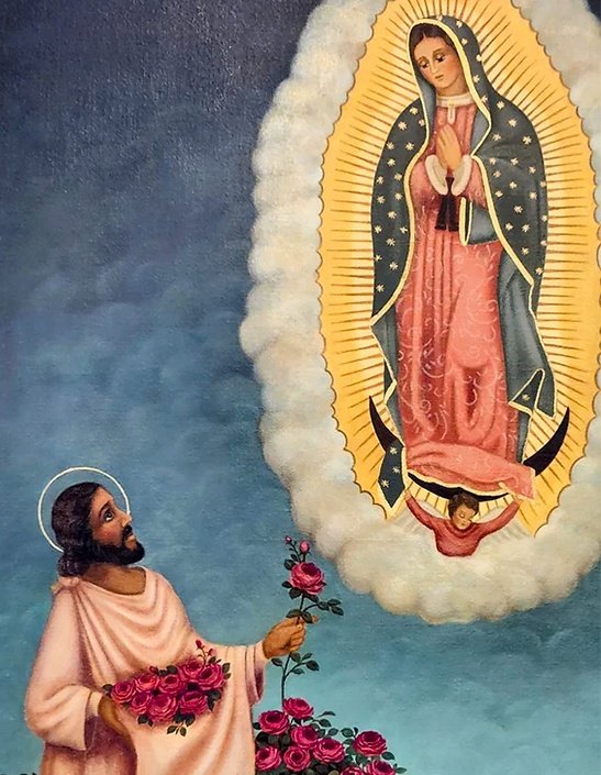 trad_west_'s tweet photo. Our Lady of Guadalupe is responsible for ending the human sacrifice in the Americas. https://t.co/G2GluYHF4X