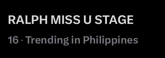 TEAM RALPH TRENDS tweet media
