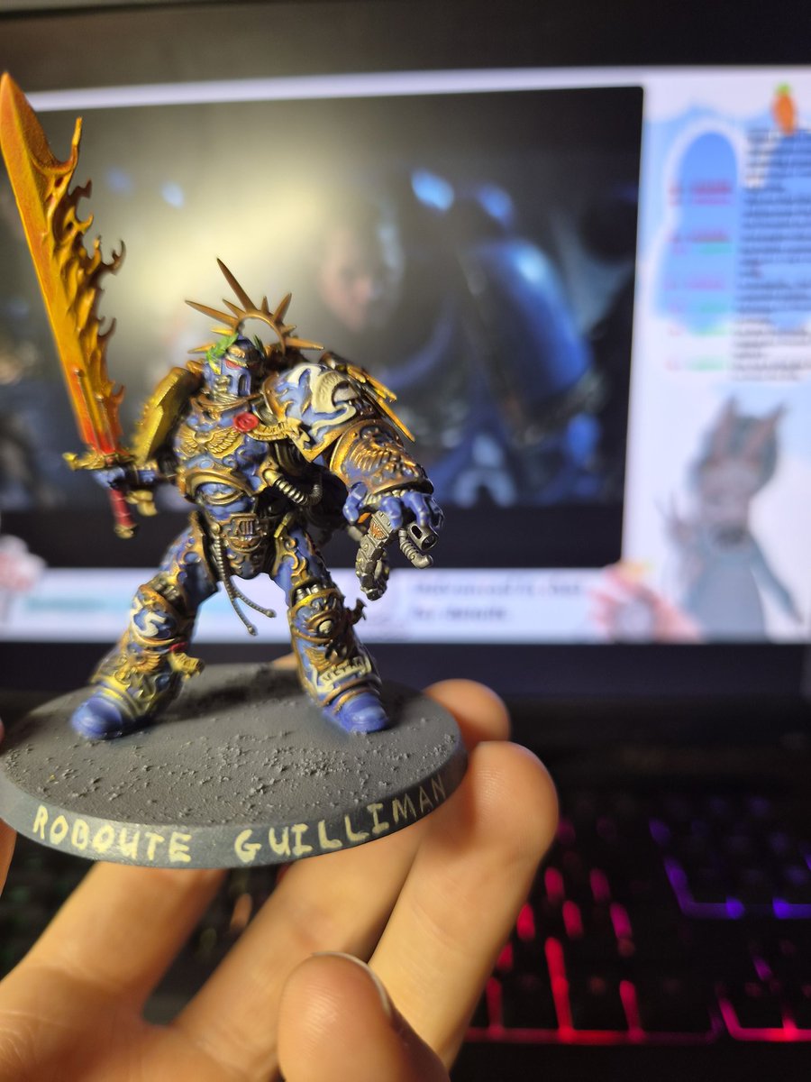 berrycutter's tweet photo. @BonnieLaran Thanks for the painting motivation. For the Emperor! https://t.co/HnzJwy6kVV