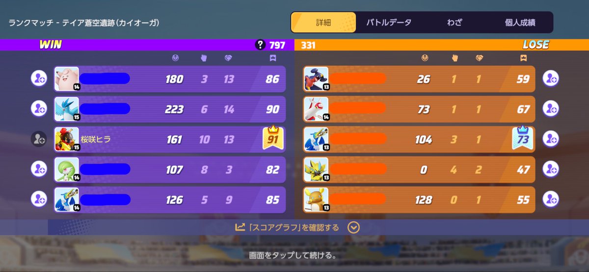 赤なんて出してごめんなさい
まともに動かせそうなメレーファイターがこの子しかいなかったの
