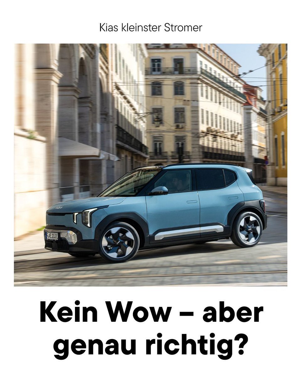 AutoSprint_CH's tweet image. Kia bringt den EV2 ins Einstiegssegment: kompakt, alltagstauglich und ab 25’900 Franken.
autosprint.ch/aktuell/kia-ev…
#Kia
