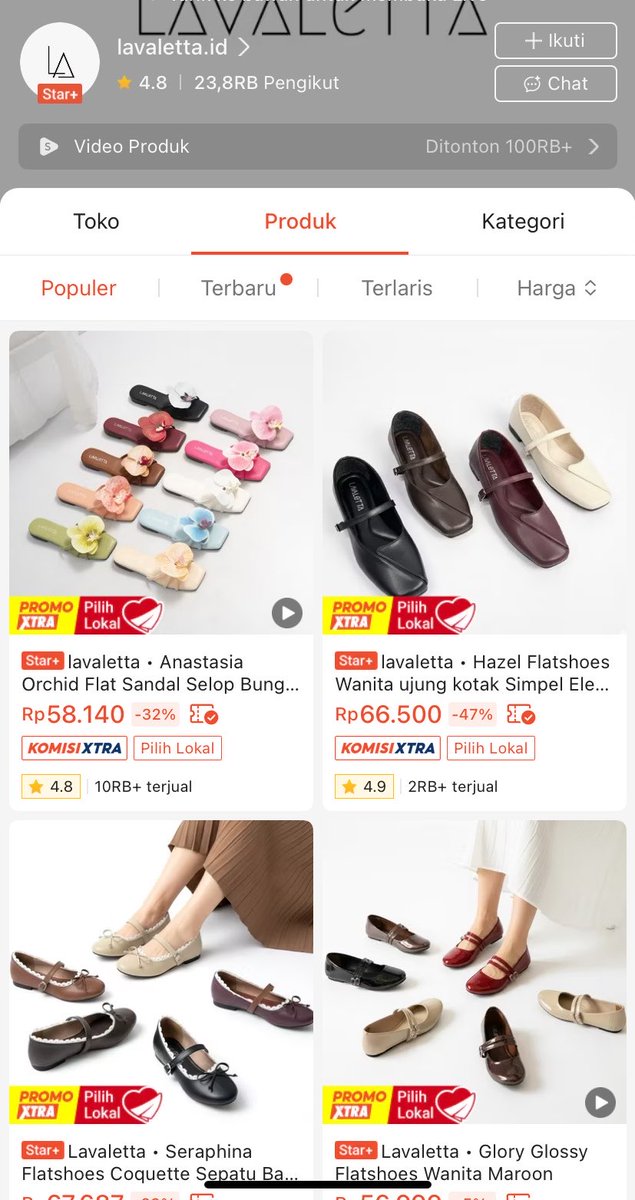 binnssi2's tweet photo. IN THIS ECONOMY akhirnya nemuin flatshoes cantik dan aesthetic under 100k an🥹💗 https://t.co/Rqa3Toa5Au