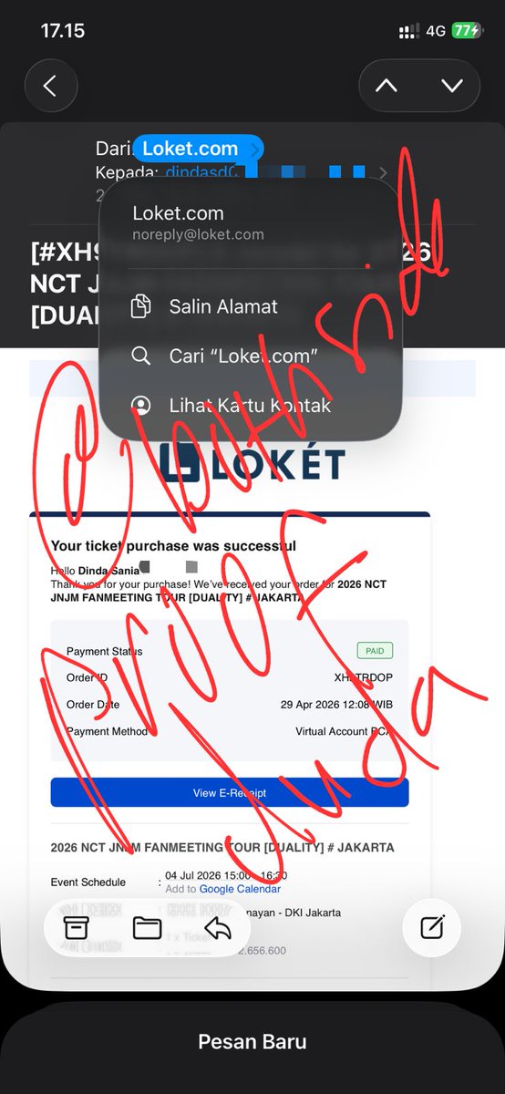 b0thside's tweet photo. kalau aku dapet cat 1 di day 2, ada yg mau cat 3 presale day 1 ga yaa? Harga 2.7 ajaa, bisa mutualan all sosmed dan minta proof apapun https://t.co/ZOjrgpLclI