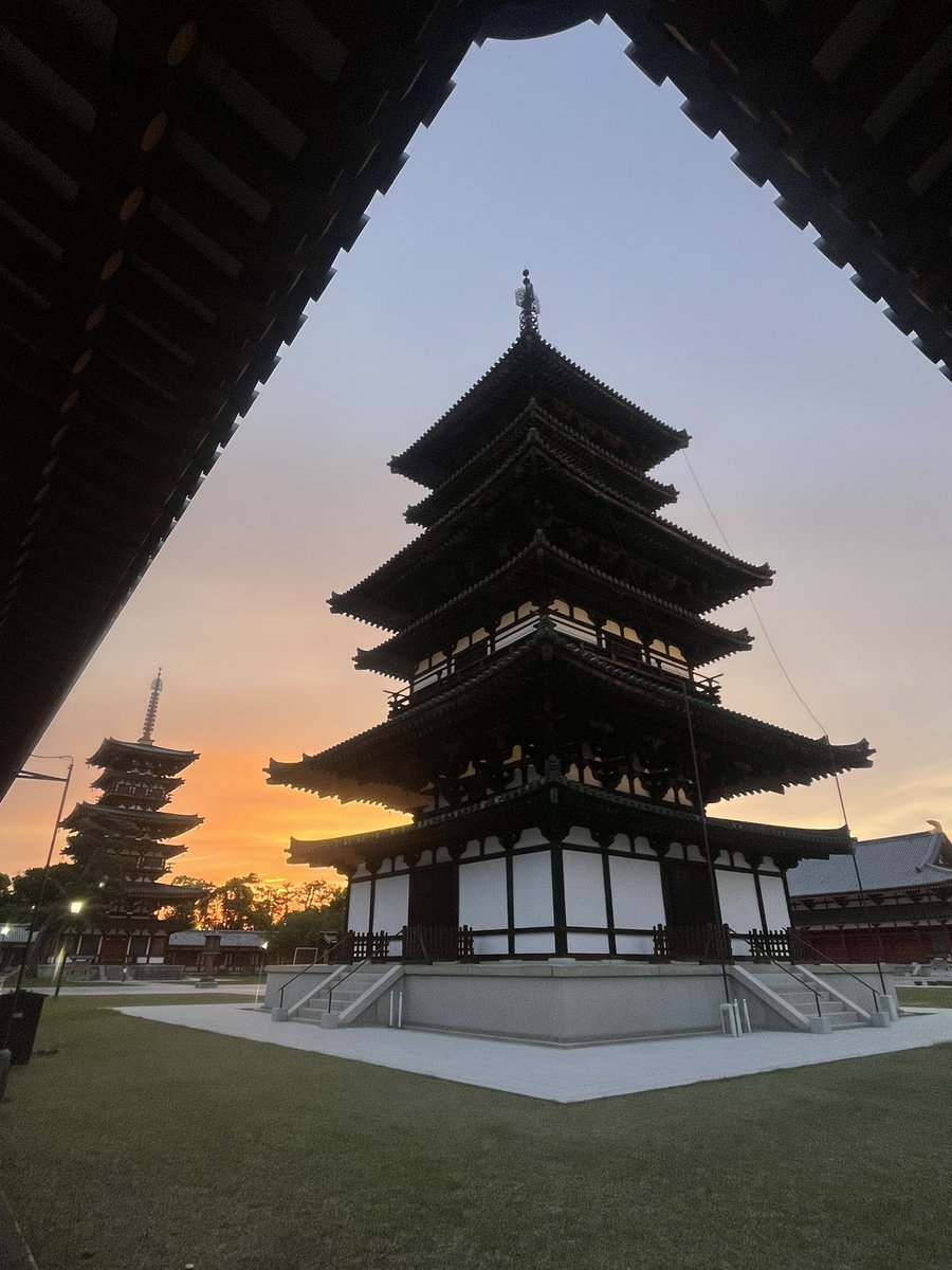 高次喜勝@薬師寺 tweet media
